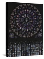 Rosace de Notre-Dame de Paris-null-Stretched Canvas