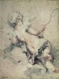 Cupid Lying on the Clouds-Rosalba Giovanna Carriera-Giclee Print