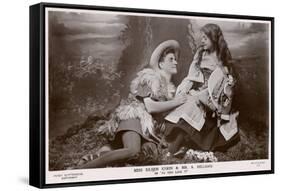 Rosalind and Orlando, 'As You Like It' Shakespeare-null-Framed Stretched Canvas