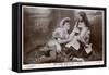 Rosalind and Orlando, 'As You Like It' Shakespeare-null-Framed Stretched Canvas