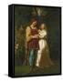 Rosalind and Orlando-John Faed-Framed Stretched Canvas