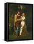 Rosalind and Orlando-John Faed-Framed Stretched Canvas