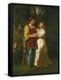 Rosalind and Orlando-John Faed-Framed Stretched Canvas