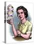 Rosalind Franklin, British Chemist-Bill Sanderson-Stretched Canvas