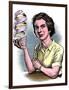 Rosalind Franklin, British Chemist-Bill Sanderson-Framed Photographic Print