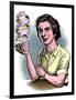 Rosalind Franklin, British Chemist-Bill Sanderson-Framed Photographic Print