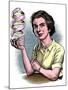 Rosalind Franklin, British Chemist-Bill Sanderson-Mounted Photographic Print