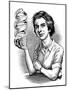 Rosalind Franklin, British Chemist-Bill Sanderson-Mounted Photographic Print