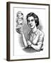 Rosalind Franklin, British Chemist-Bill Sanderson-Framed Photographic Print