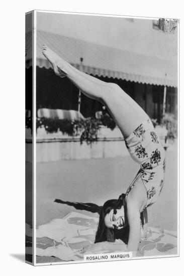 Rosalind Marquis, American Film Actress, 1938-null-Stretched Canvas