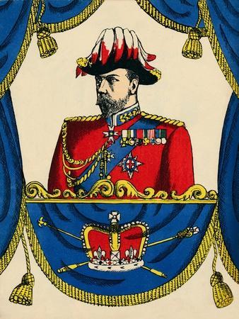 George V, King of the United Kingdom from 1910, (1932)