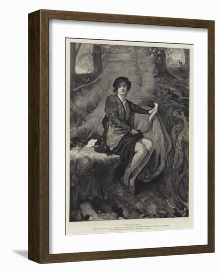 Rosalind-Robert Walker Macbeth-Framed Giclee Print