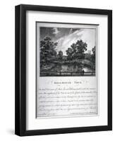 Rosamond's Pond, St James's Park, Westminster, London, 1791-John Thomas Smith-Framed Giclee Print