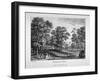 Rosamond's Pond, St James's Park, Westminster, London, 1799-M Merigot-Framed Giclee Print