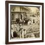 Rosario Road and Binondo Church, Manila, Philippines-Underwood & Underwood-Framed Photographic Print