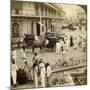 Rosario Road and Binondo Church, Manila, Philippines-Underwood & Underwood-Mounted Photographic Print