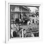 Rosario Street and Binondo Church as Seen from Pasig River, Manila, Philippines, 1899-Underwood & Underwood-Framed Photographic Print