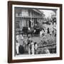 Rosario Street and Binondo Church as Seen from Pasig River, Manila, Philippines, 1899-Underwood & Underwood-Framed Photographic Print