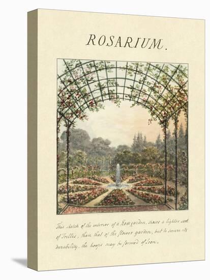 Rosarium, 1813-Humphry Repton-Stretched Canvas