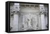 Rosary Church or Saint John the Baptist Church, Facade, Statue of Saint Dominic-null-Framed Stretched Canvas