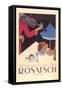 Rosatsch: Cafe-Restaurant, Tea Room, Hotel-null-Framed Stretched Canvas