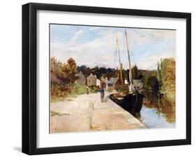 Rosbras, Brittany, 1866-67-Morisot-Framed Giclee Print