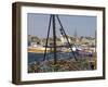 Roscoff Harbour, North Finistere, Brittany, France, Europe-De Mann Jean-Pierre-Framed Photographic Print