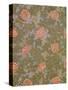 "Rose - 93" Wallpaper Design-William Morris-Stretched Canvas