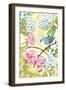 Rose and Bird Joy Each Day 2-Melinda Hipsher-Framed Giclee Print