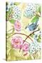 Rose and Bird Joy Each Day 2-Melinda Hipsher-Stretched Canvas