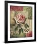 Rose and Butterfly-Lisa Audit-Framed Art Print