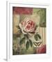 Rose and Butterfly-Lisa Audit-Framed Art Print