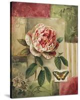 Rose and Butterfly-Lisa Audit-Stretched Canvas