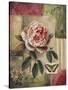 Rose and Butterfly-Lisa Audit-Stretched Canvas