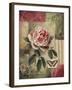 Rose and Butterfly-Lisa Audit-Framed Giclee Print