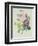 Rose, Anemone and Clematide-Pierre-Joseph Redouté-Framed Giclee Print