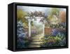 Rose Arbor-Nicky Boehme-Framed Stretched Canvas