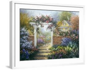 Rose Arbor-Nicky Boehme-Framed Giclee Print