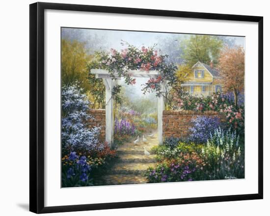 Rose Arbor-Nicky Boehme-Framed Giclee Print