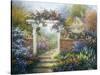 Rose Arbor-Nicky Boehme-Stretched Canvas