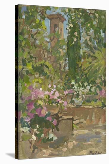 Rose Arch, Languedoc-Susan Ryder-Stretched Canvas