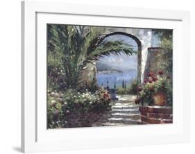 Rose Arch-Peter Bell-Framed Art Print