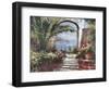 Rose Arch-Peter Bell-Framed Art Print