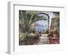 Rose Arch-Peter Bell-Framed Art Print