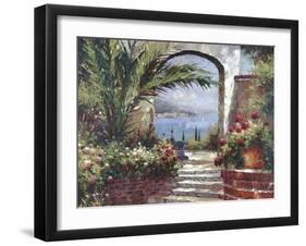 Rose Arch-Peter Bell-Framed Art Print