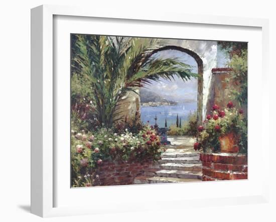 Rose Arch-Peter Bell-Framed Art Print