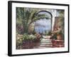 Rose Arch-Peter Bell-Framed Art Print