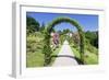 Rose Arches, Rose Garden Beutig, Baden-Baden, Black Forest, Baden Wurttemberg, Germany, Europe-Markus-Framed Photographic Print