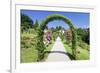 Rose Arches, Rose Garden Beutig, Baden-Baden, Black Forest, Baden Wurttemberg, Germany, Europe-Markus-Framed Photographic Print