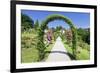 Rose Arches, Rose Garden Beutig, Baden-Baden, Black Forest, Baden Wurttemberg, Germany, Europe-Markus-Framed Photographic Print